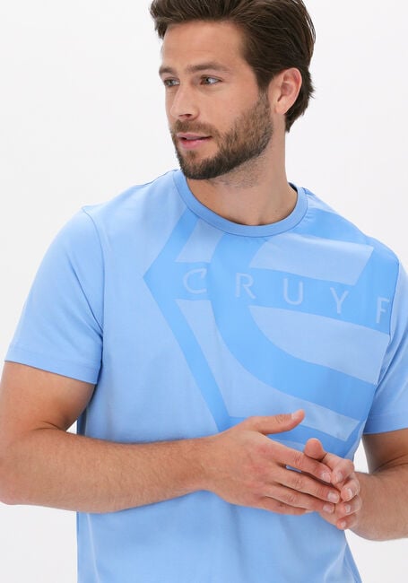 CRUYFF T-shirt SAUL T-SHIRT - 95 / 5 COTTON / ELASTHAN en bleu - large