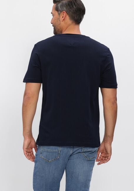 TOMMY HILFIGER T-shirt BRAND LOVE LOCKUP TEE Bleu fonc&eacute; - large