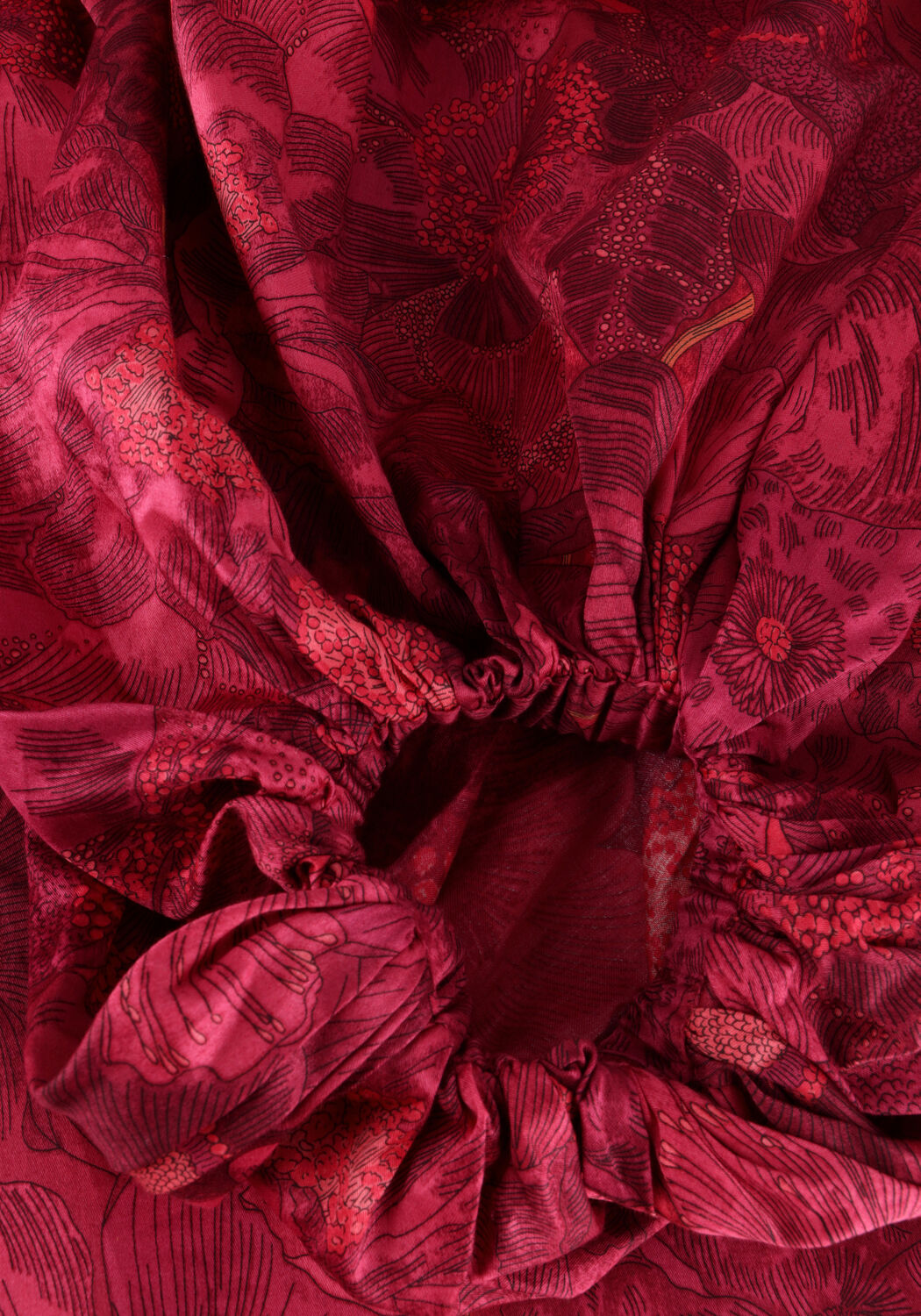 VANESSA BRUNO Mini robe VANESSA Fuchsia - large