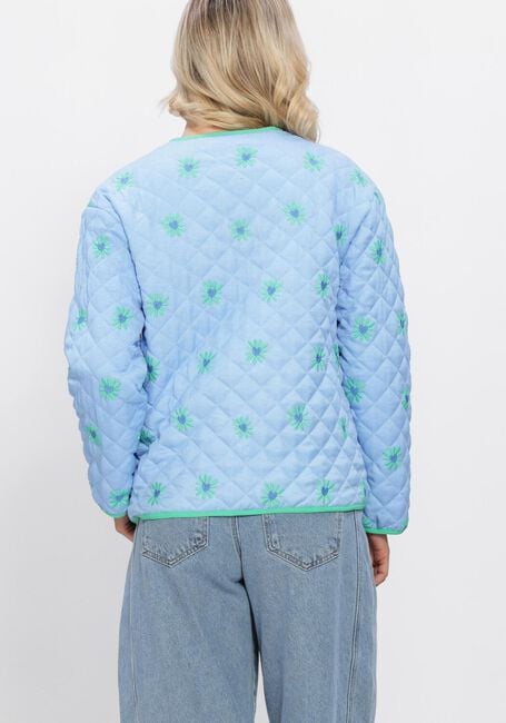 Lichtblauwe YDENCE Gewatteerde jas JACKET ROBYLIN - large