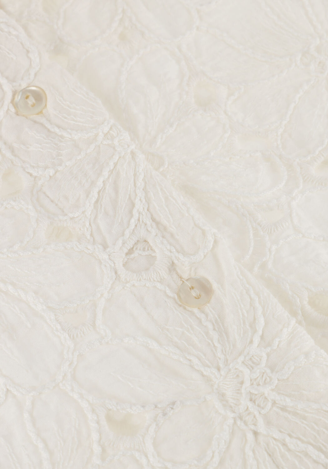 BY-BAR KARLY FLOWER BLOUSE Blouses Blanc - large