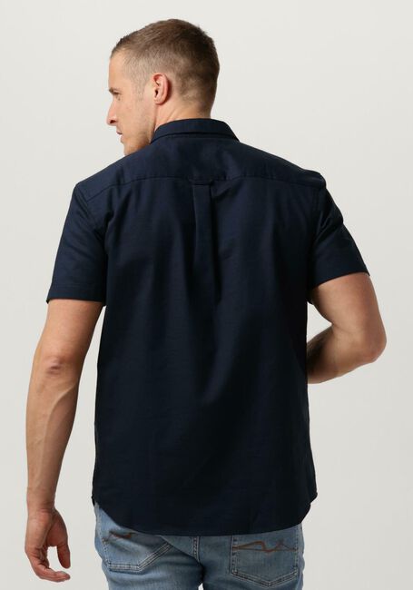 LYLE & SCOTT Chemise décontracté COTTON SLUB SHORT SLEEVE SHIRT Bleu foncé - large