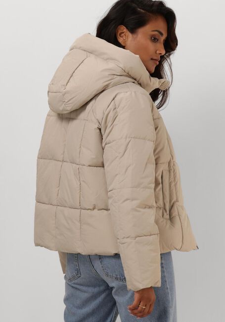OBJECT Veste matelassé OBJZHANNA NEW SHORT JACKET en beige - large