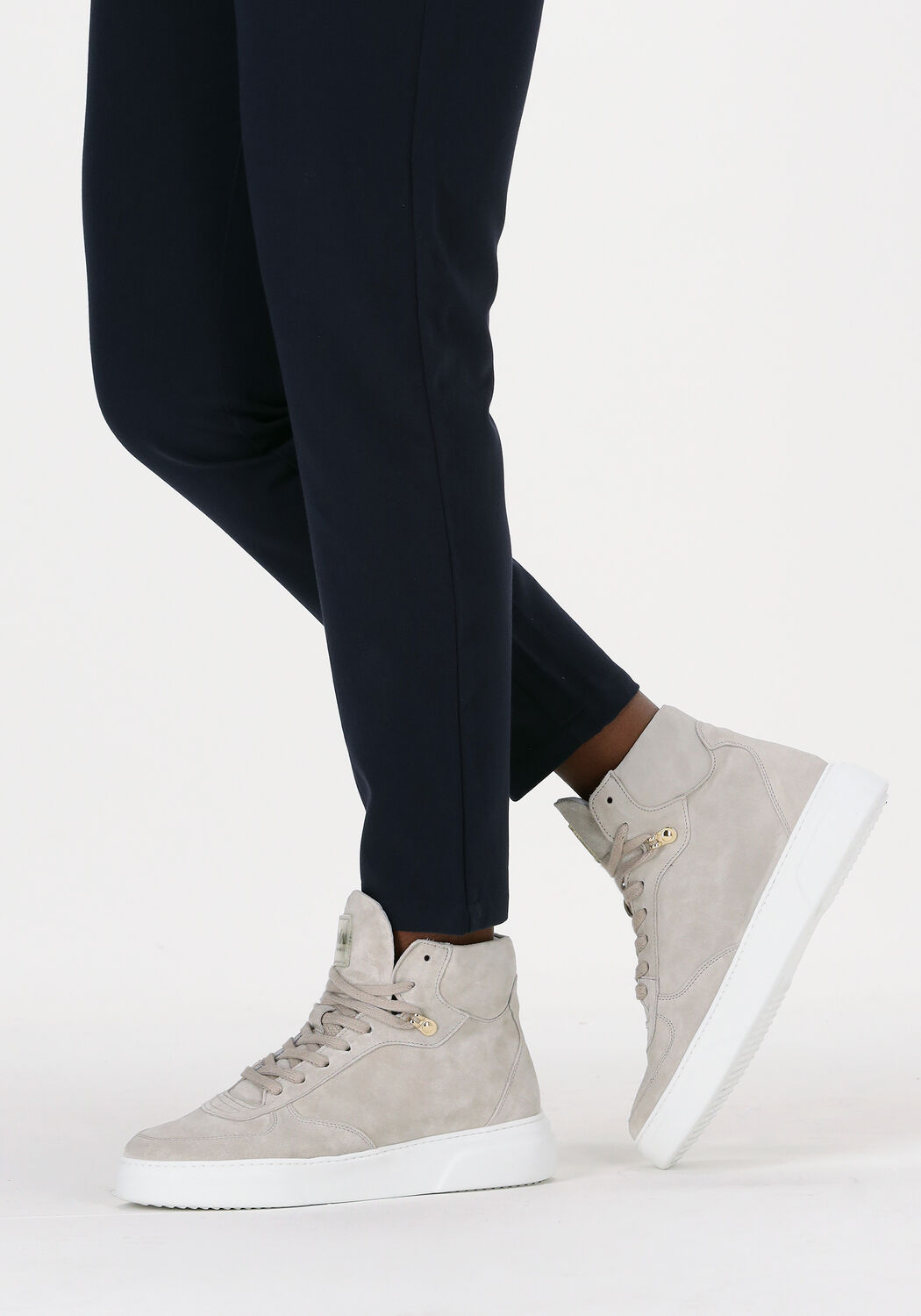 Beige VIA VAI Hoge sneakers JUNO LEE Omoda