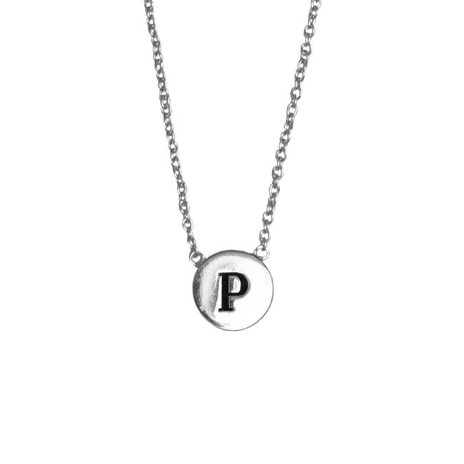 Zilveren ATLITW STUDIO Ketting CHARACTER NECKLACE LETTER SILV - large