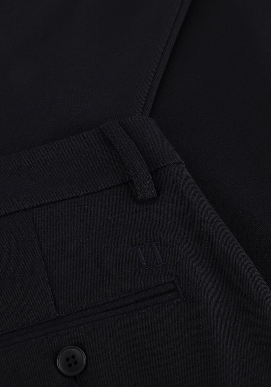 Donkerblauwe LES DEUX Pantalon COMO SUIT PANTS - large