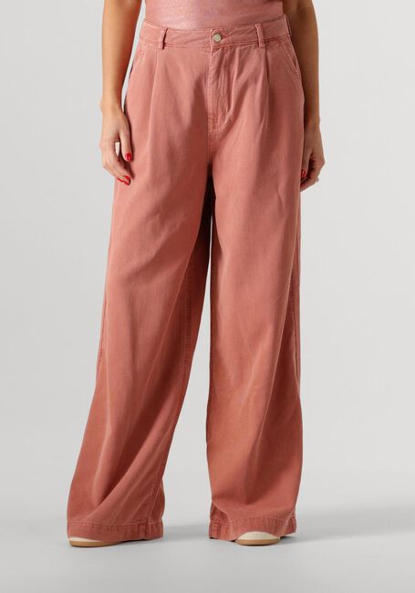 SUMMUM Pantalon WIDE LEG PANT SWAY TENCEL en rose - large
