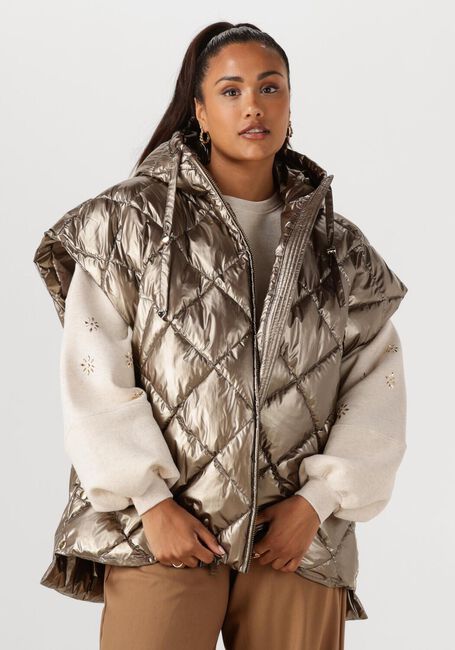 Metallic NUKUS Gewatteerde jas WILLOW JACKET METALLIC - large