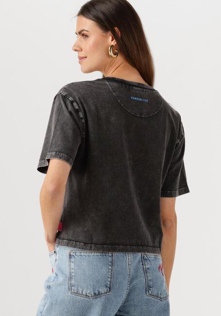 HARPER & YVE T-shirt HOTSTUFF-SS CROPPED en noir - large