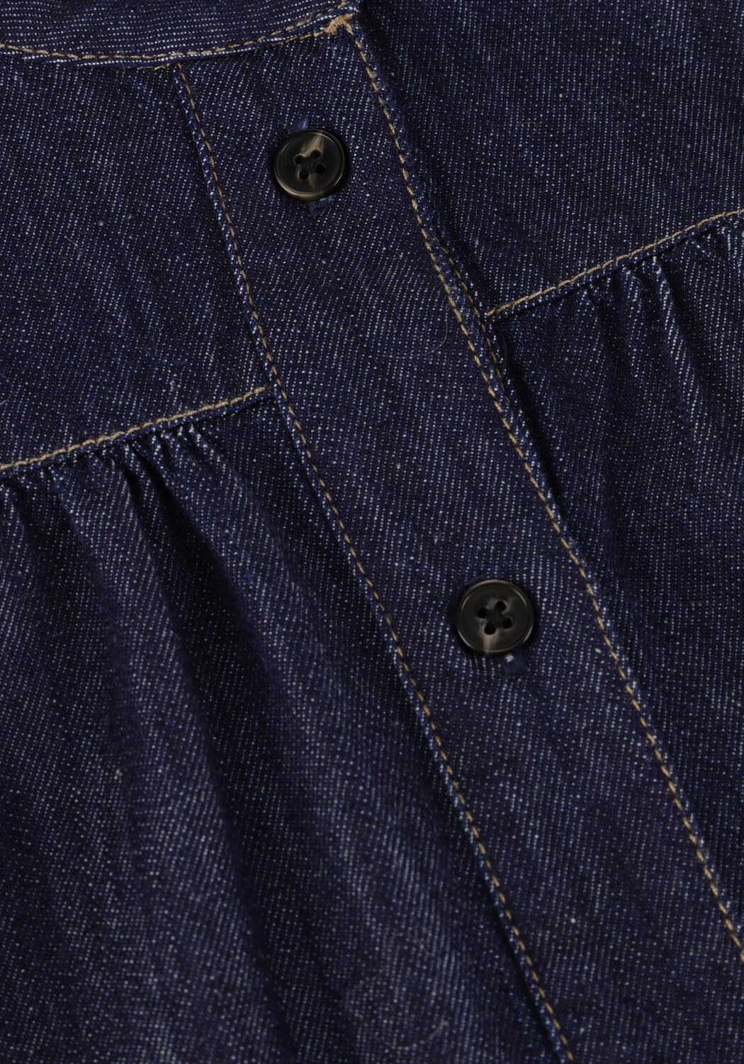 Donkerblauwe SECOND FEMALE  DERA DENIM SHIRT - large