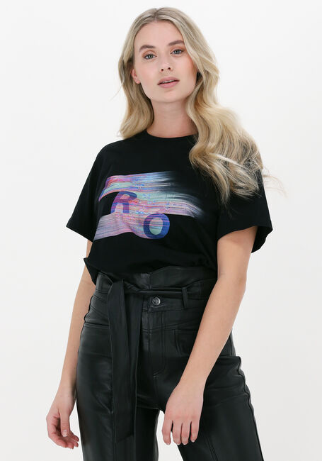 Zwarte IRO T-shirt TELE - large