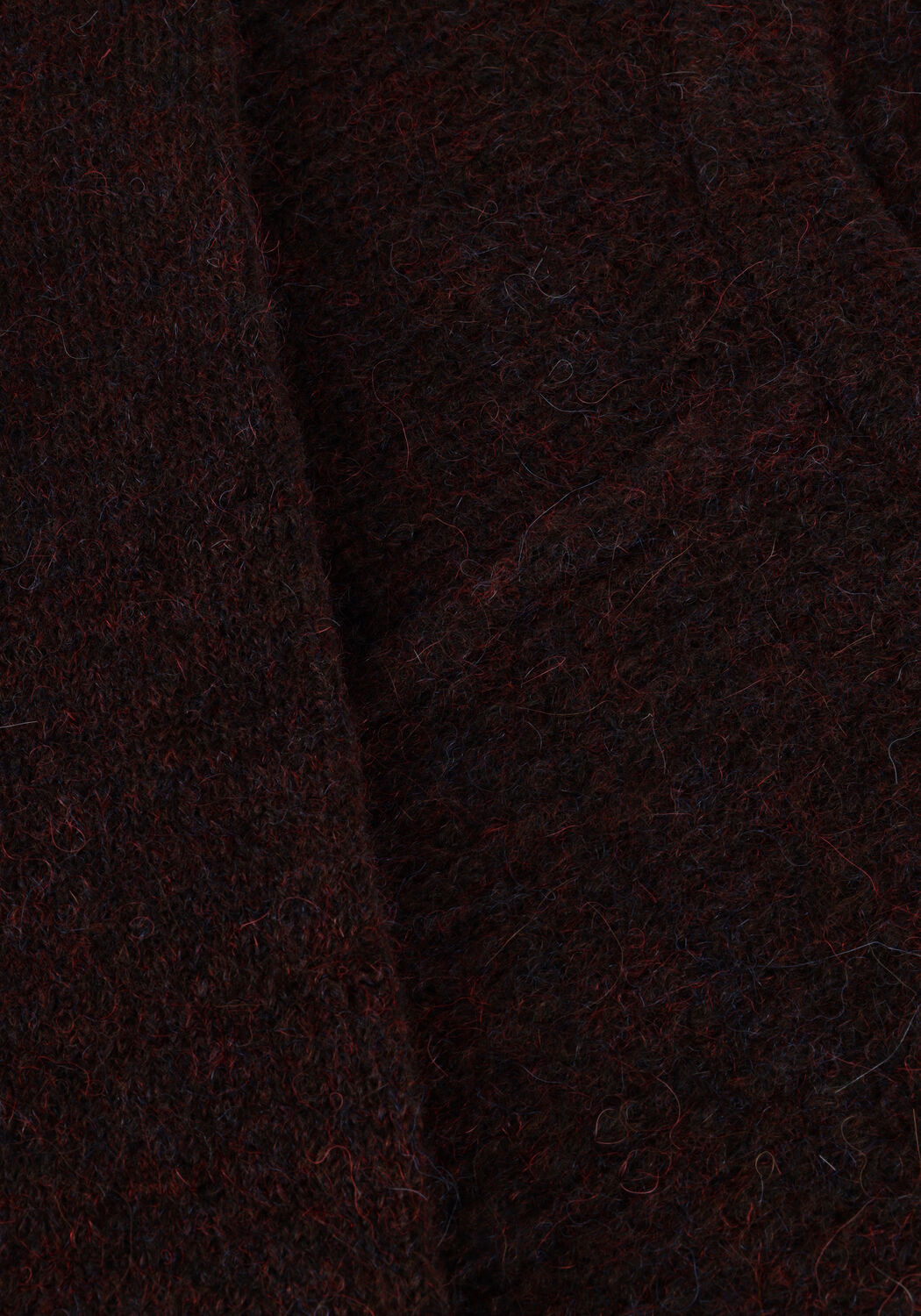 VANILIA Pull ABIGAIL STRUCTURED SWEATER en marron - large