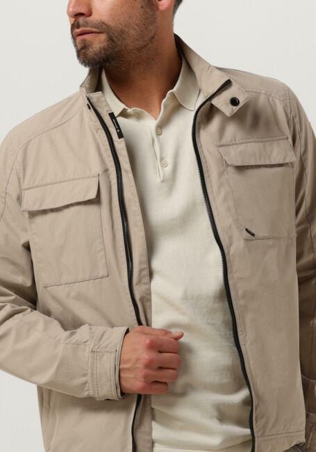 VANGUARD Jack SHORT JACKET MECH COTTON RACECHASE en beige - large