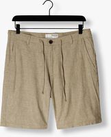 SELECTED HOMME Pantalon courte SLHCOMFORT-BRODY LINEN SHORTS Olive