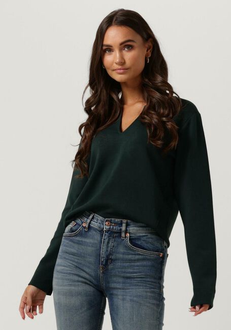SIMPLE MADDY JER-MODAL-22-3 Hauts & T-shirts en vert - large
