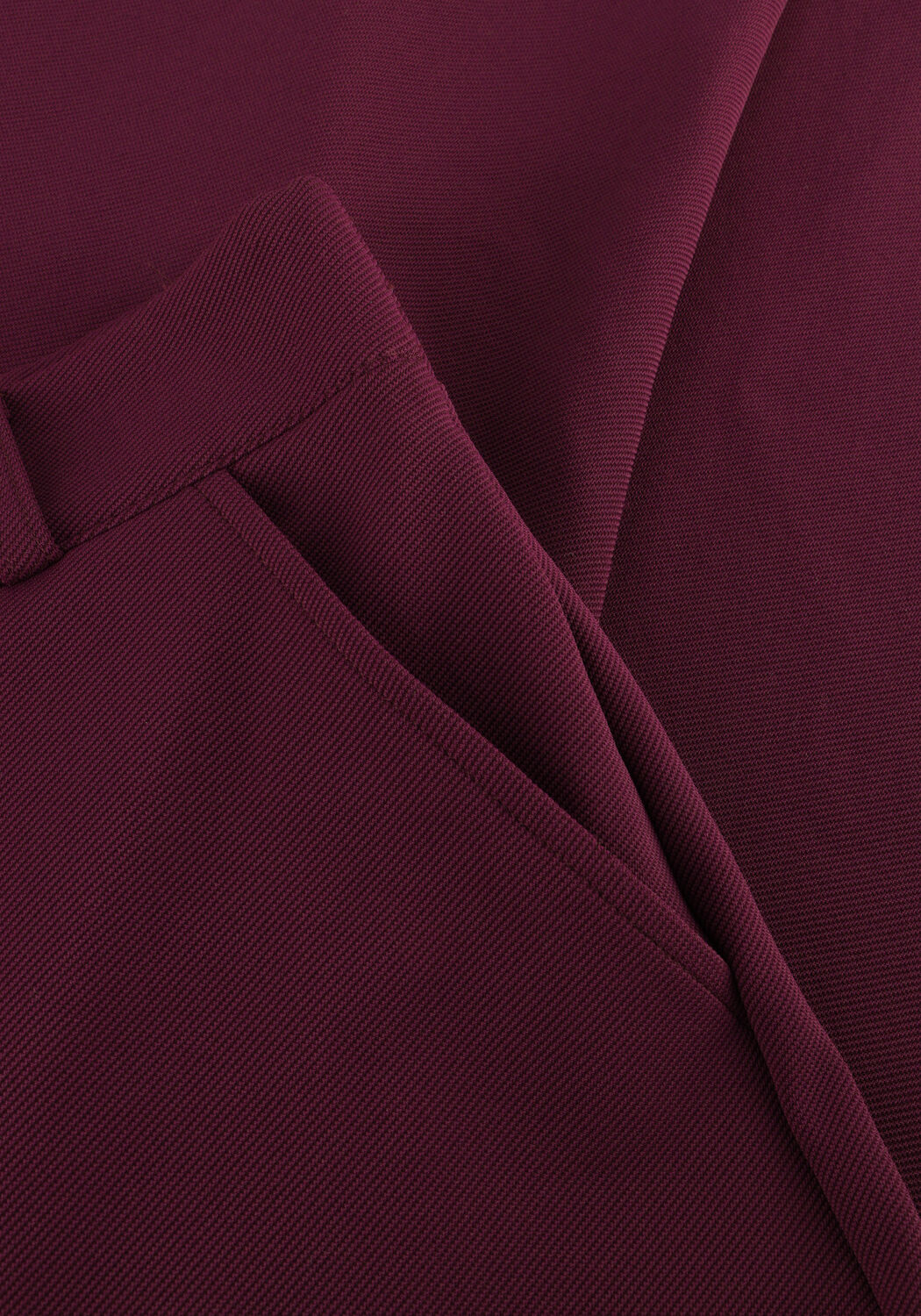 Bordeaux STUDIO ANNELOES Wijde broek Luz twill trousers - large