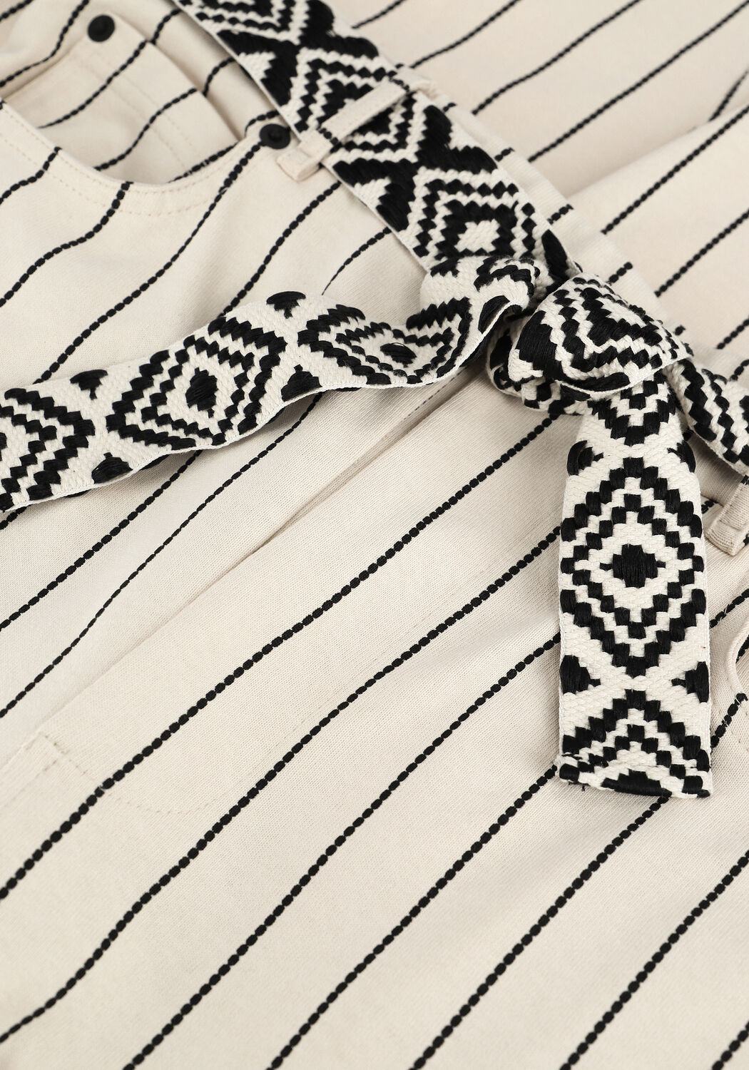 10DAYS Pantalon PANTS PINSTRIPE en camel - large