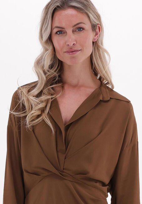 SEMICOUTURE Mini robe Y2WU07 en marron - large