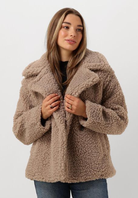 UGG Manteau Teddy GERTRUDE SHORT TEDDY COAT Sable - large