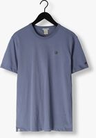 CAST IRON T-shirt R-NECK REGULAR FIT HEAVY COTTON en bleu