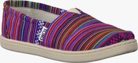 purple TOMS shoe WOVEN KIDS  - medium