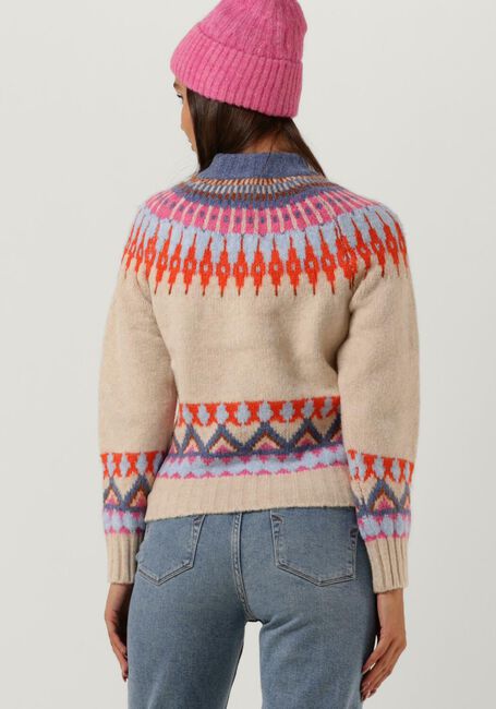 Y.A.S. Pull YASILAM LS KNIT PULLOVER en beige - large