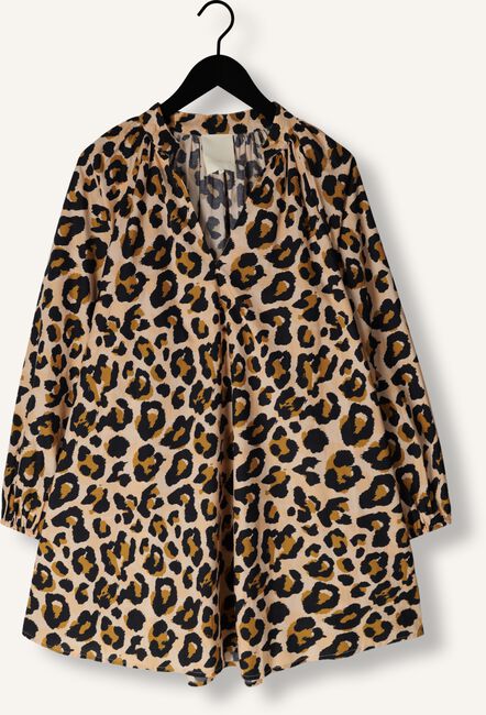 Bruine NOTRE-V Mini jurk NV-DAYO MINI DRESS Bruine NOTRE-V Mini jurk NV-DAYO MINI DRESS - large