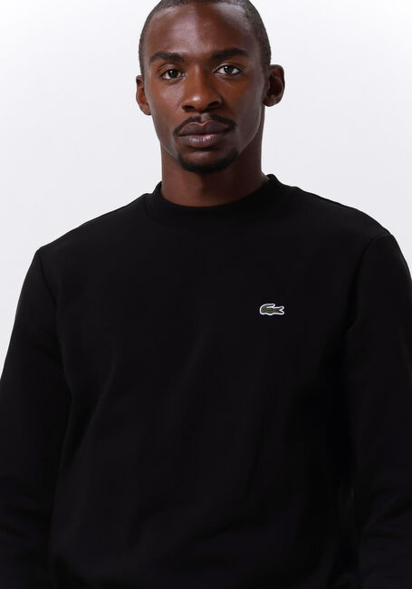 LACOSTE Chandail CLASSIC FIT BRUSHED FLEECE SWEATSHIRT en noir - large