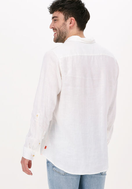 SCOTCH & SODA Chemise décontracté REGULAR FIT GARMENT-DYED LINEN SHIRT en blanc - large