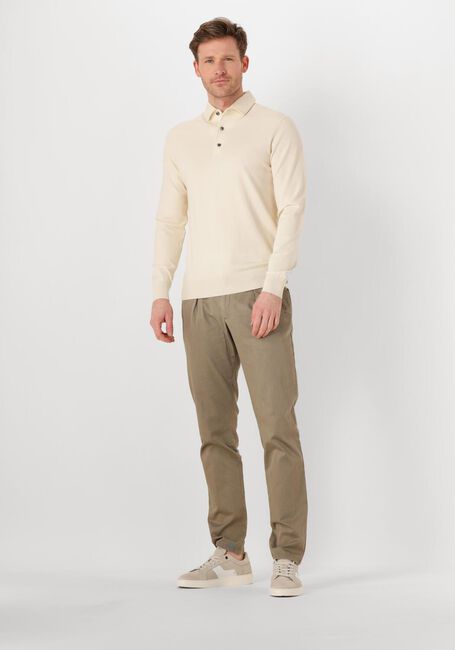 PROFUOMO Pull POLO ONEPIECE LUXURY BASIC Écru - large