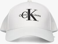 CALVIN KLEIN MONOGRAM TRUCKER CAP Casquette en blanc - medium