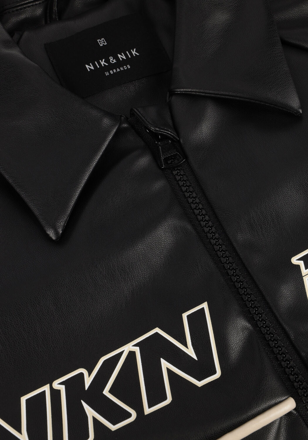 NIK & NIK Jack RACER BOMBER en noir - large