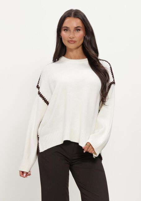 Witte NUKUS Trui LOUI PULLOVER - large