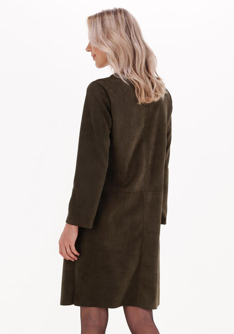 SUMMUM Mini robe DRESS BONDED SUEDINE en vert - large