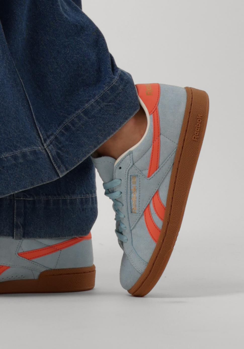 Blauwe REEBOK Sneakers CLUB C GROUNDS - large