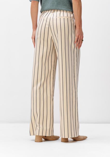 OBJECT Pantalon large OBJLISA WIDE PANT en beige - large