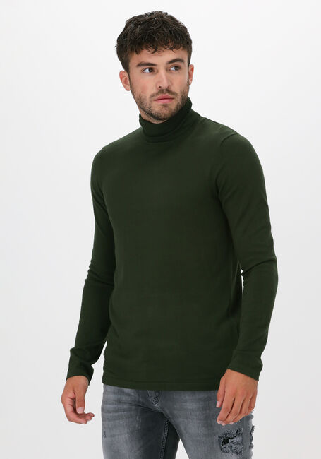 PUREWHITE Col roulé ESSENTIAL KNIT TURTLENECK Vert foncé - large