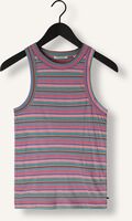 Multi SCOTCH & SODA Top TEXTURED STRIPE RACER TANK Multi SCOTCH & SODA Top TEXTURED STRIPE RACER TANK - medium