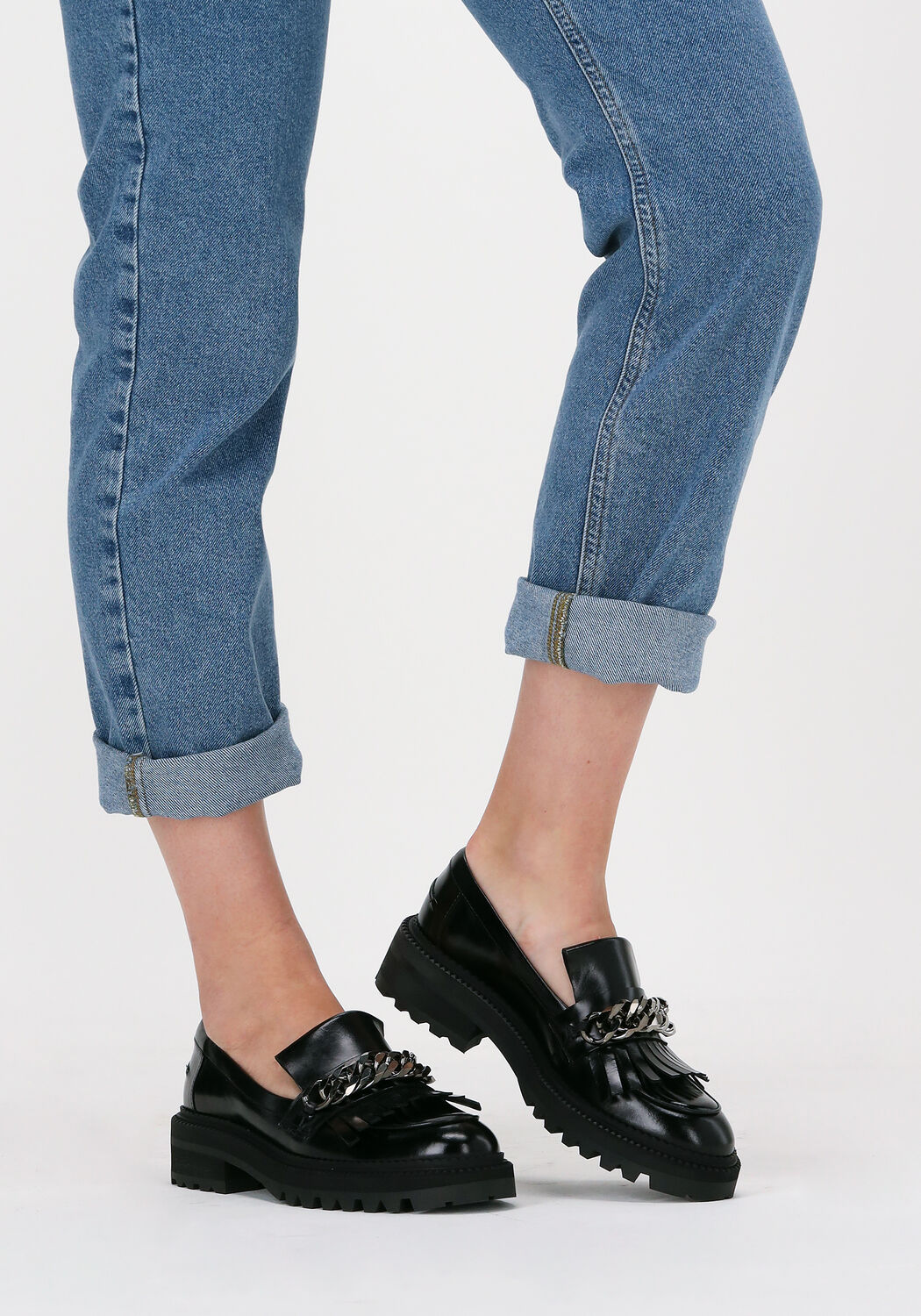 Zwarte BILLI BI Loafers 1228 Omoda