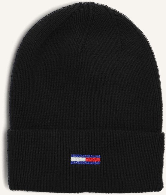 Zwarte TOMMY HILFIGER Muts TJW FLAG BEANIE AND SCARF Zwarte TOMMY HILFIGER Muts TJW FLAG BEANIE AND SCARF - large