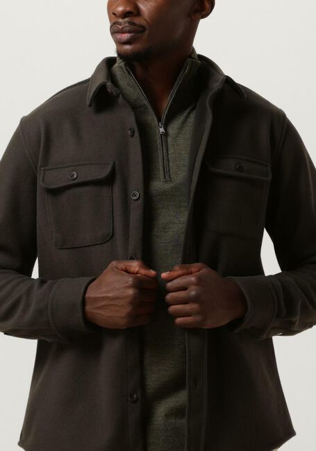 DSTREZZED Surchemise ULRIK OVERSHIRT en vert - large