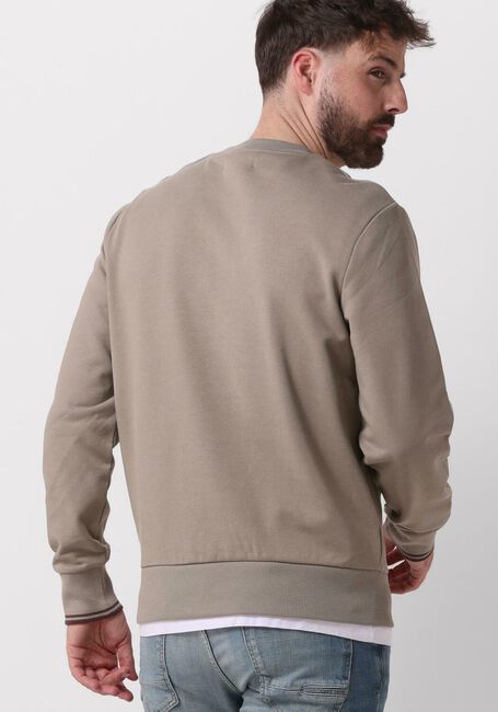 FRED PERRY Pull CREW NECK SWEATSHIRT Olive - large