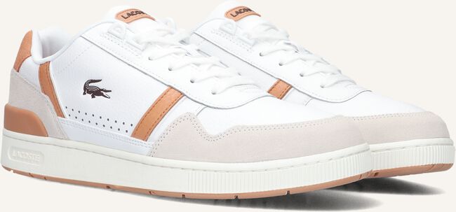 Witte LACOSTE Sneakers T-CLIP MEN Witte LACOSTE Sneakers T-CLIP MEN - large