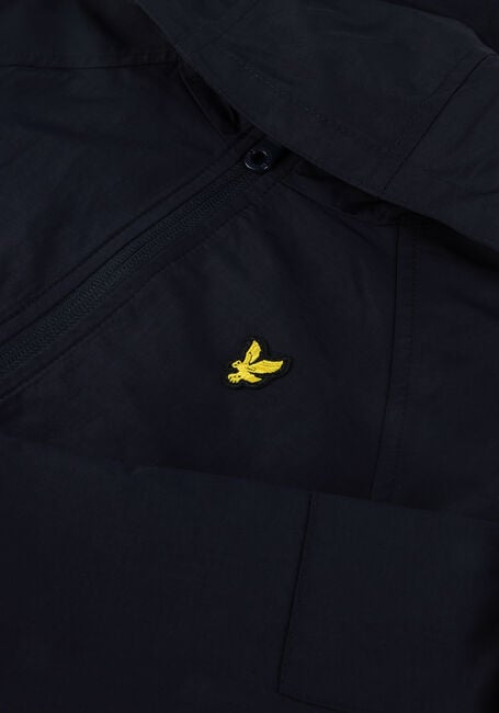 Donkerblauwe LYLE & SCOTT Jack HOODED WINDBREAKER JACKET - large
