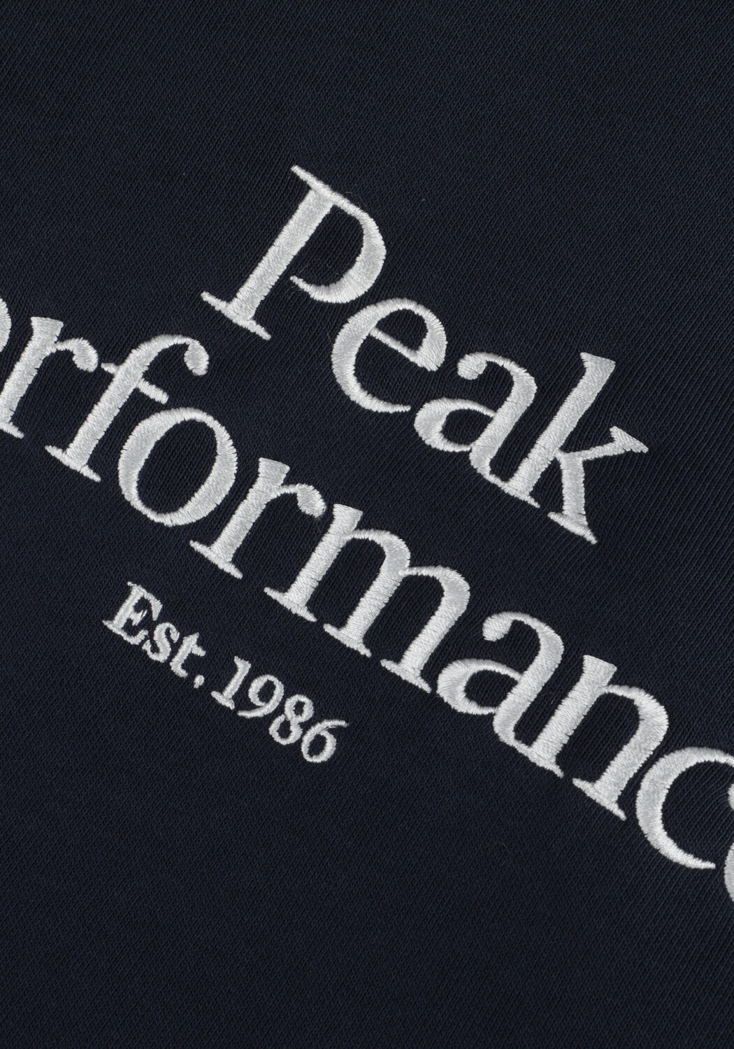 PEAK PERFORMANCE Pull W ORIGINAL HOOD en bleu - large