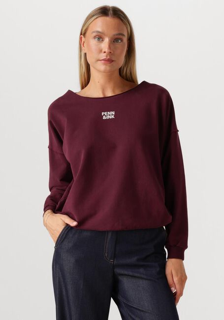 Bordeaux PENN & INK Trui SWEATER W25F1703 - large