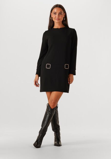 Zwarte ANA ALCAZAR Mini jurk DRESS CLASP - large