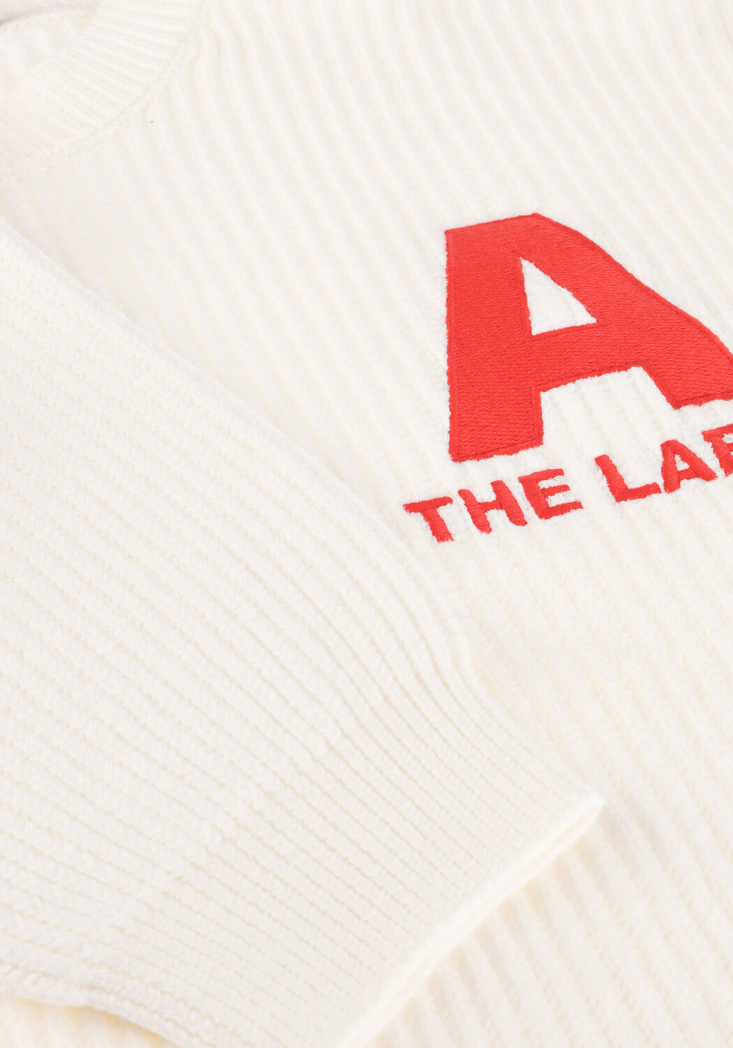 ALIX THE LABEL Pull LADIES KNITTED BASIC JUMPER Blanc - large