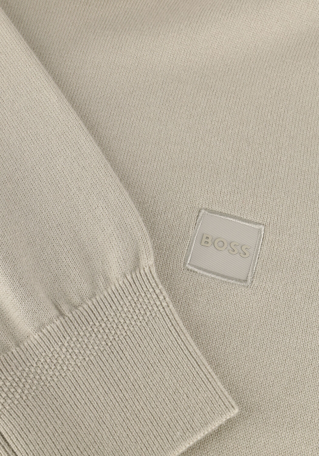 BOSS ORANGE Col roul&eacute; AKIRO_S en beige - large