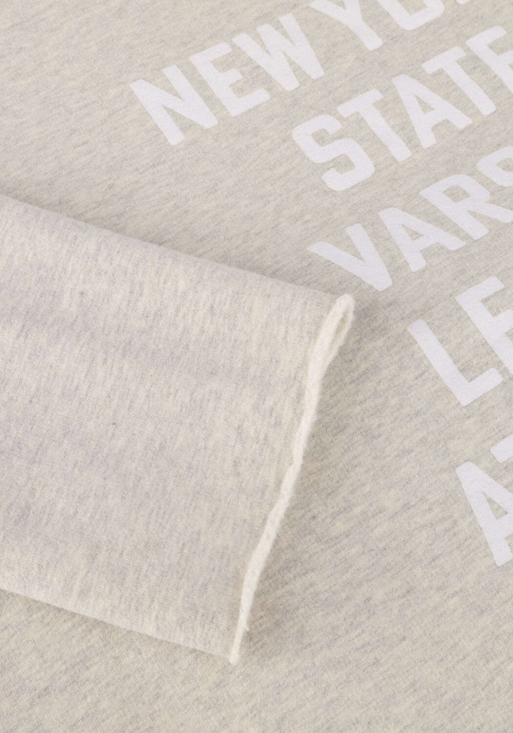 PENN & INK Chandail SWEATER PRINT Gris clair - large